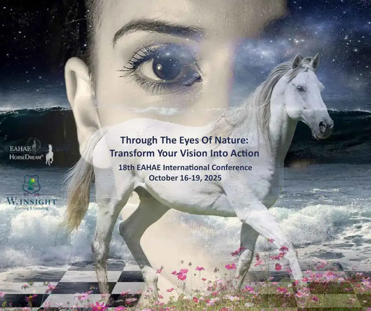 Förderung von Pferdecoaching durch visuelle Transformation und Naturverbundenheit bei W.INSIGHT Horse Coaching.